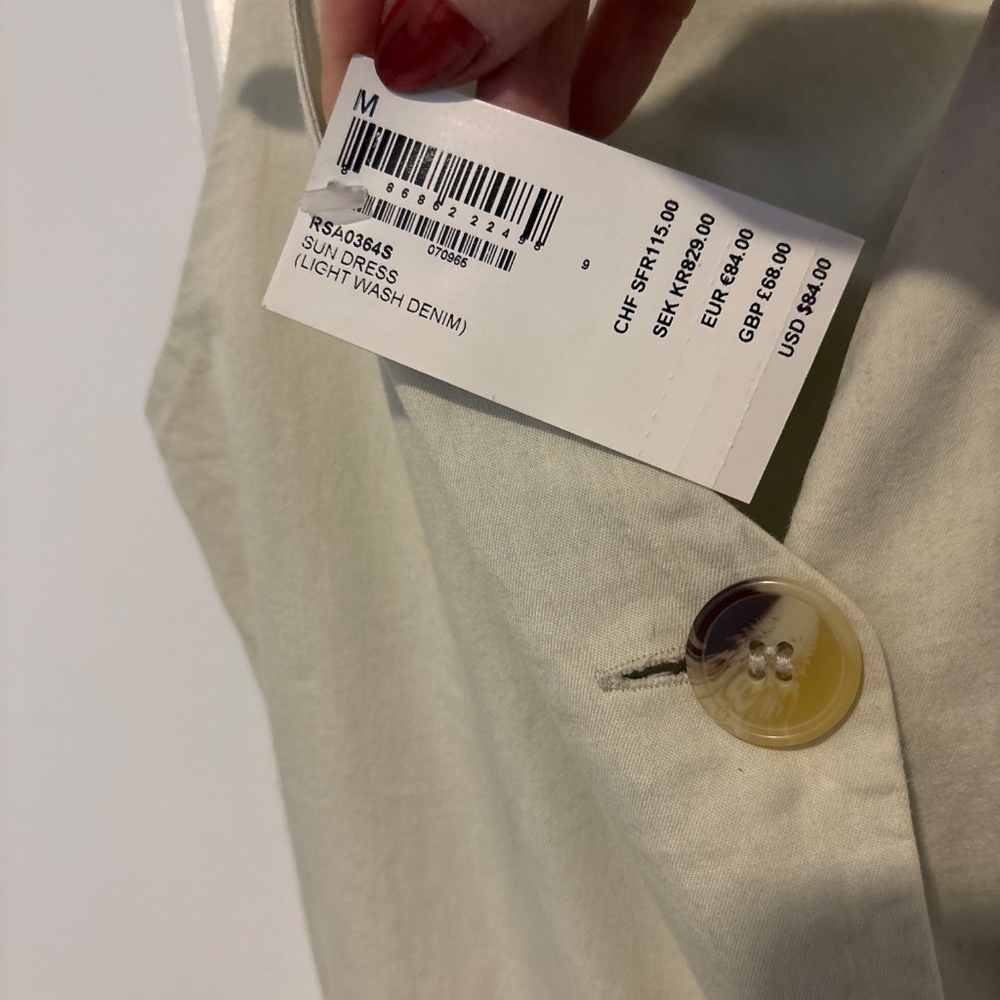 American apparel button back sun dress - Picture 4 of 5
